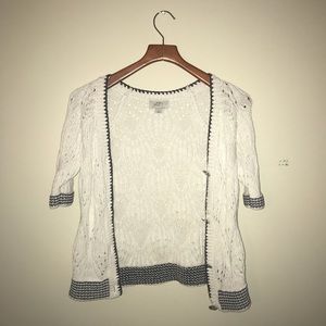 short sleeve cardigan